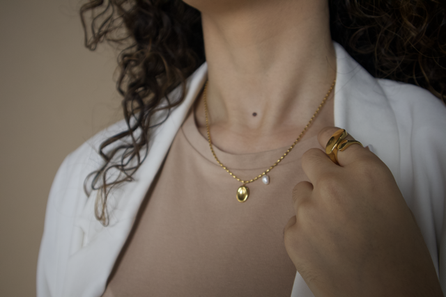 Redeemed: Gold Necklace