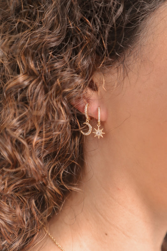 Belen: Gold Earrings