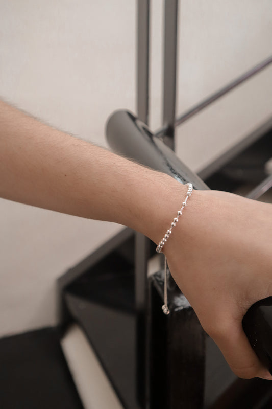 Farah: Beaded Adjustable Bracelet