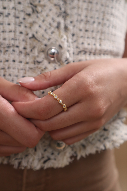 Blessed: Simple Stone Ring